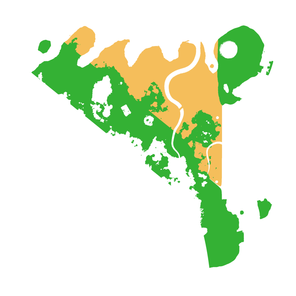 Biome Rust Map: Procedural Map, Size: 3000, Seed: 871947851