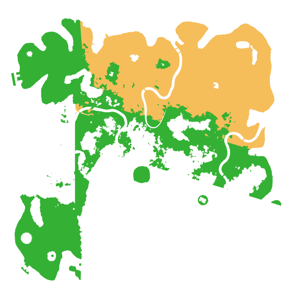 Biome Rust Map: Procedural Map, Size: 4750, Seed: 849302