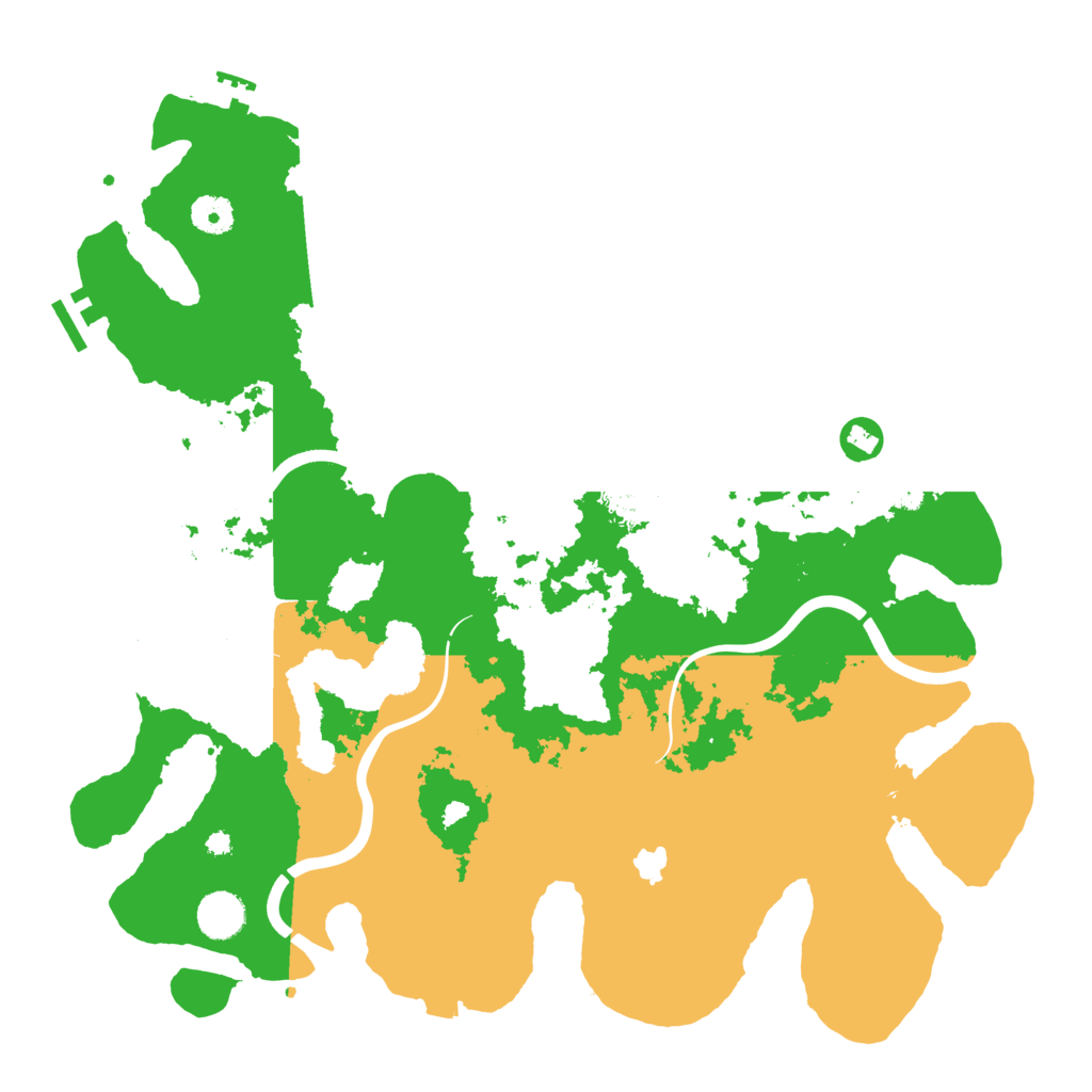 Biome Rust Map: Procedural Map, Size: 4000, Seed: 5155