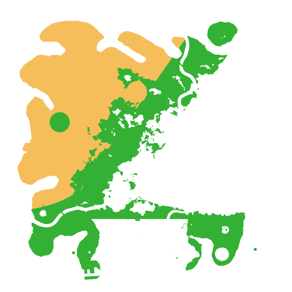 Biome Rust Map: Procedural Map, Size: 3850, Seed: 730719460
