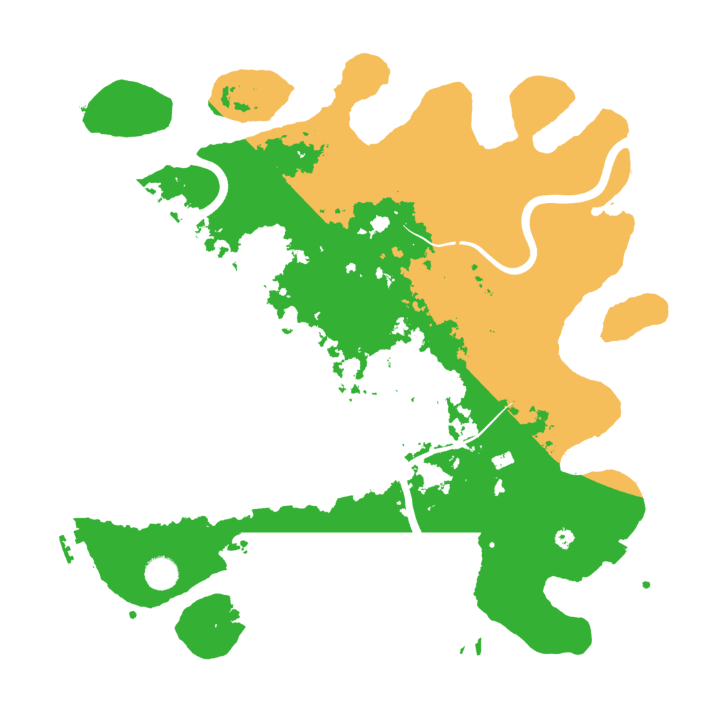 Biome Rust Map: Procedural Map, Size: 3750, Seed: 1879247053