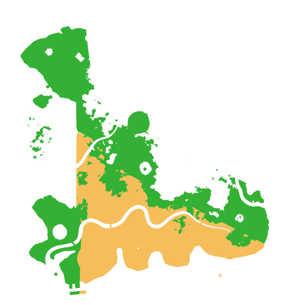 Biome Rust Map: Procedural Map, Size: 3750, Seed: 1401624017