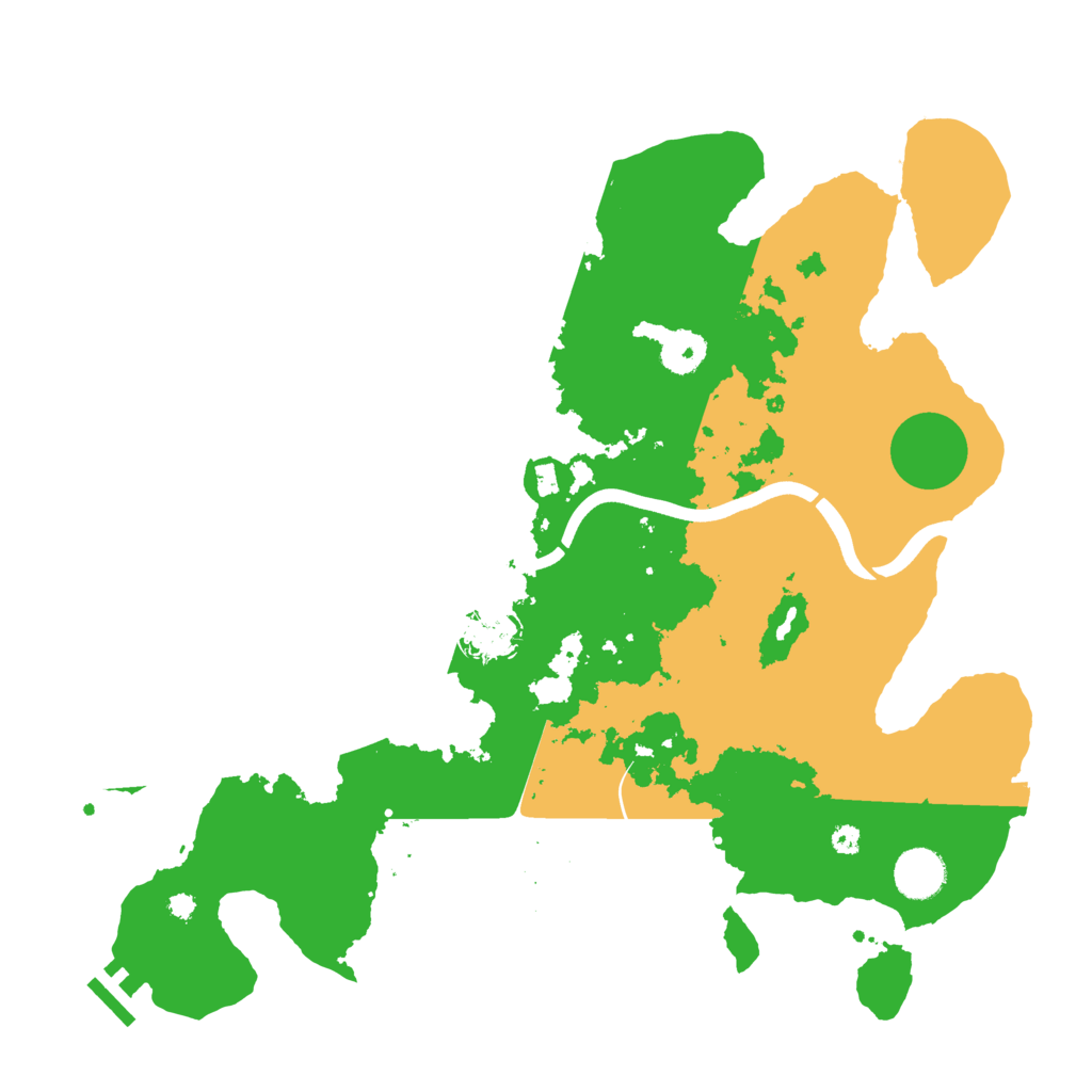 Biome Rust Map: Procedural Map, Size: 3750, Seed: 859632334