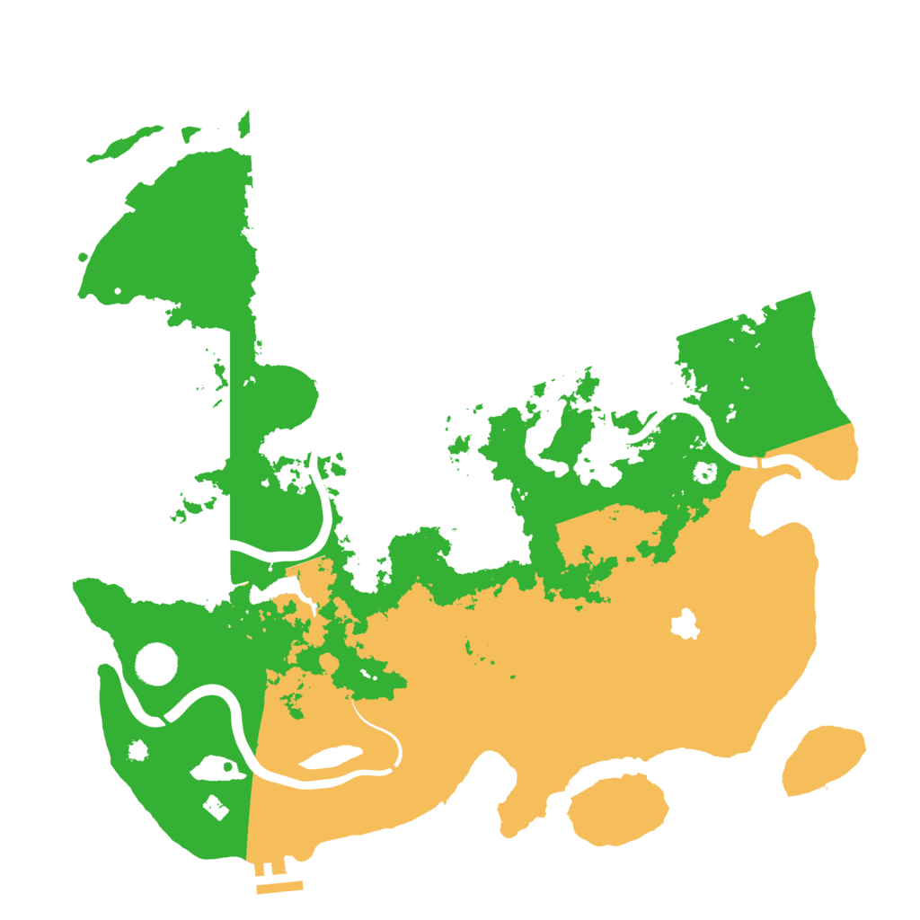 Biome Rust Map: Procedural Map, Size: 4000, Seed: 1263449209