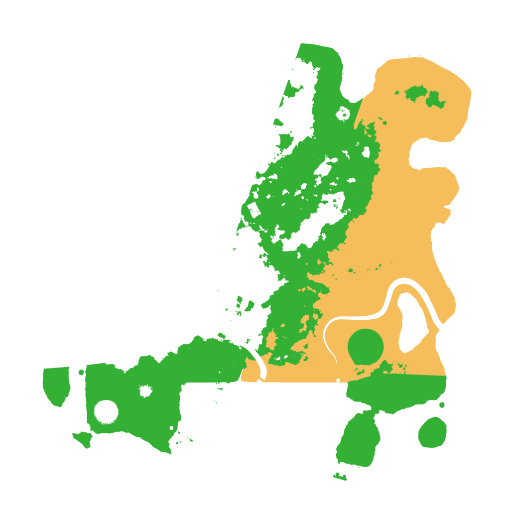 Biome Rust Map: Procedural Map, Size: 3750, Seed: 1554363778