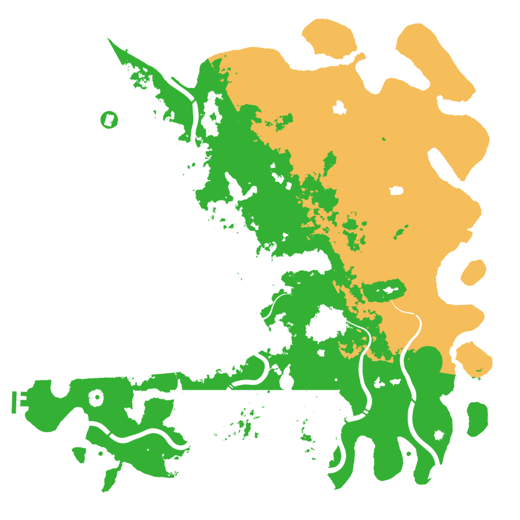 Biome Rust Map: Procedural Map, Size: 4750, Seed: 2087559916
