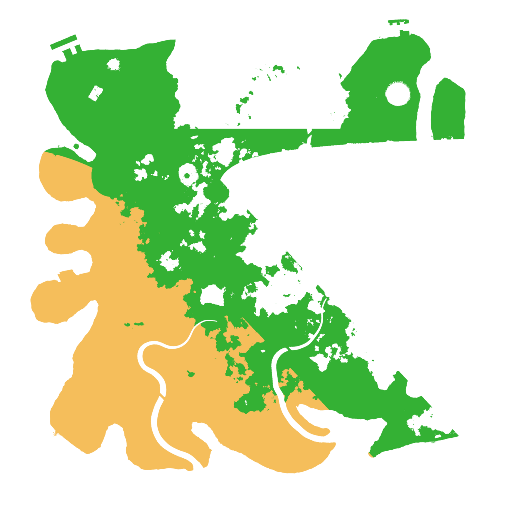 Biome Rust Map: Procedural Map, Size: 3750, Seed: 737923591