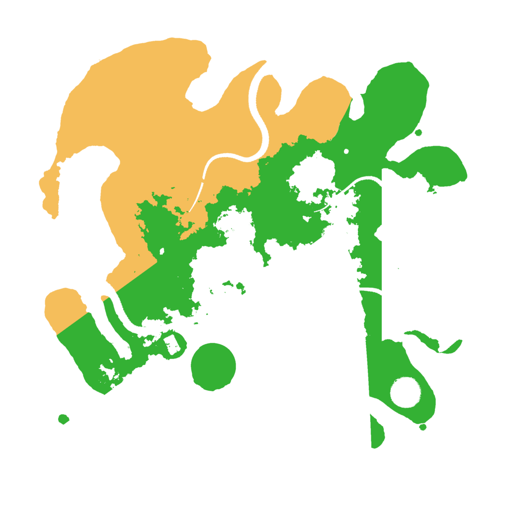 Biome Rust Map: Procedural Map, Size: 3000, Seed: 901882194