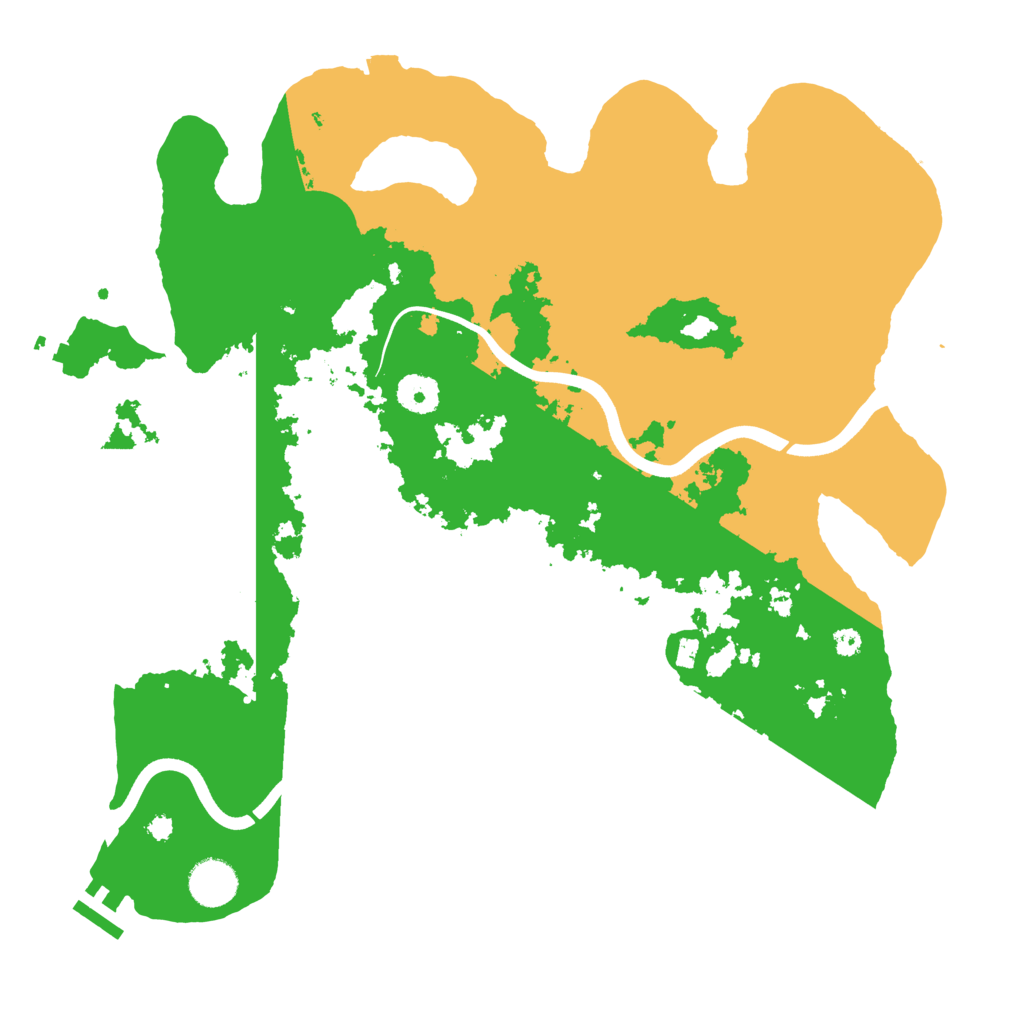 Biome Rust Map: Procedural Map, Size: 3750, Seed: 859681453