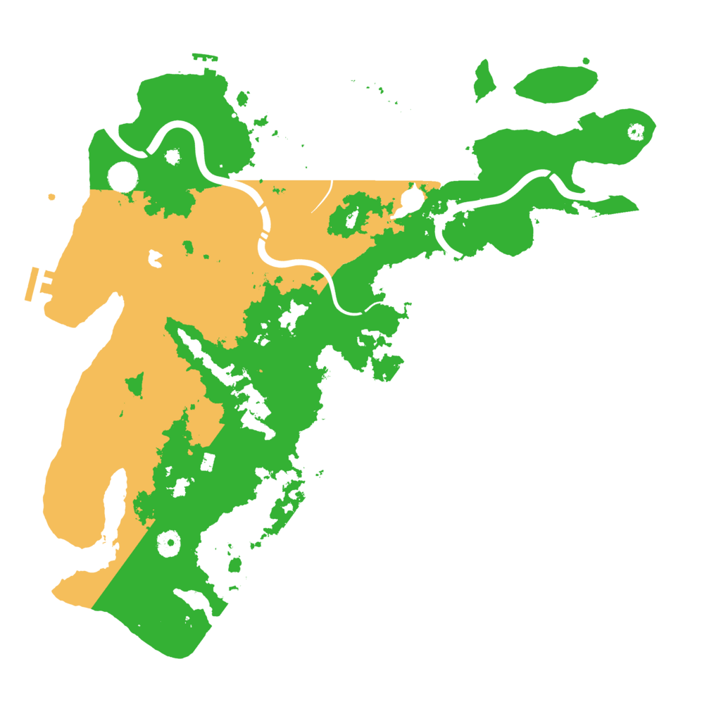 Biome Rust Map: Procedural Map, Size: 4250, Seed: 204540
