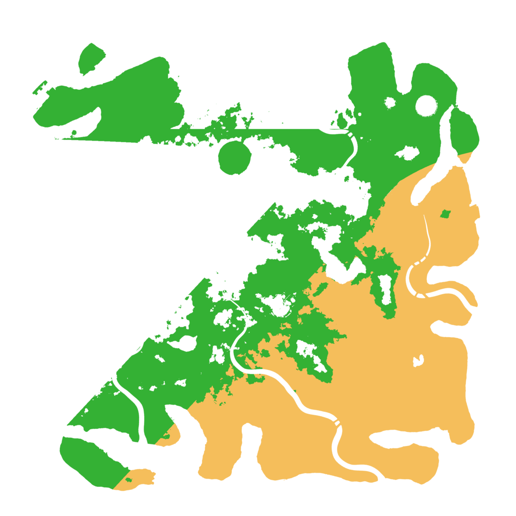 Biome Rust Map: Procedural Map, Size: 4250, Seed: 959356764