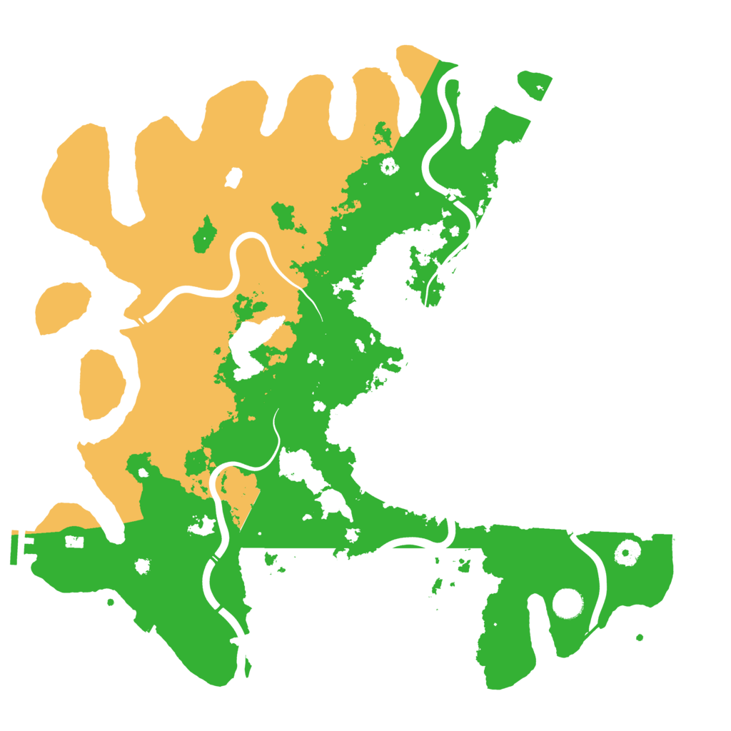 Biome Rust Map: Procedural Map, Size: 4250, Seed: 20454