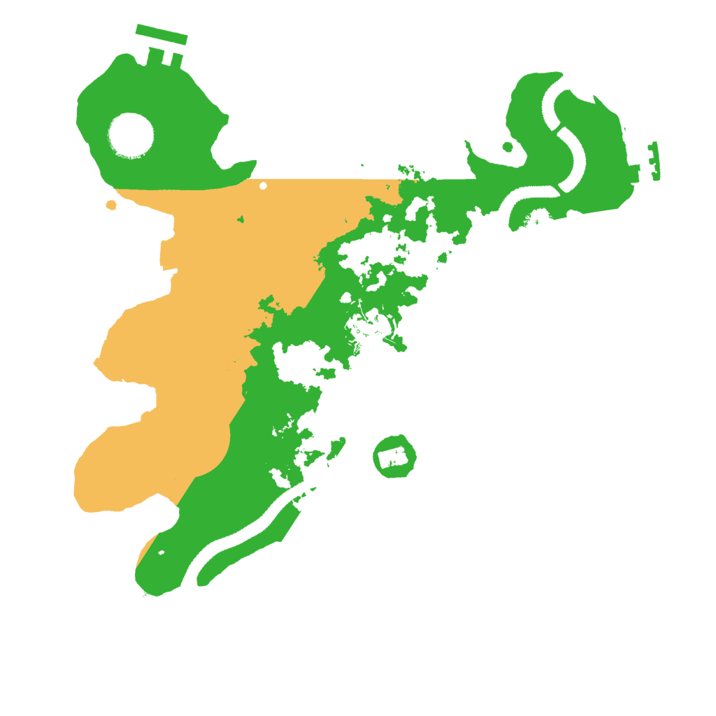Biome Rust Map: Procedural Map, Size: 2800, Seed: 1815464639