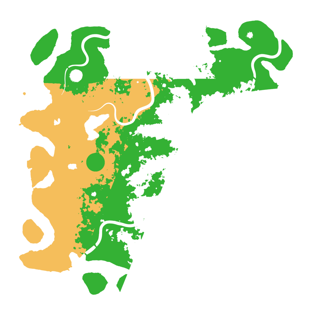 Biome Rust Map: Procedural Map, Size: 4500, Seed: 864533046