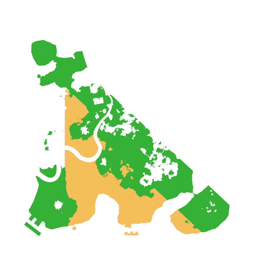 Biome Rust Map: Procedural Map, Size: 2800, Seed: 1158231828
