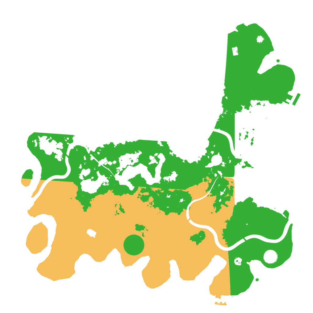 Biome Rust Map: Procedural Map, Size: 4000, Seed: 252254162