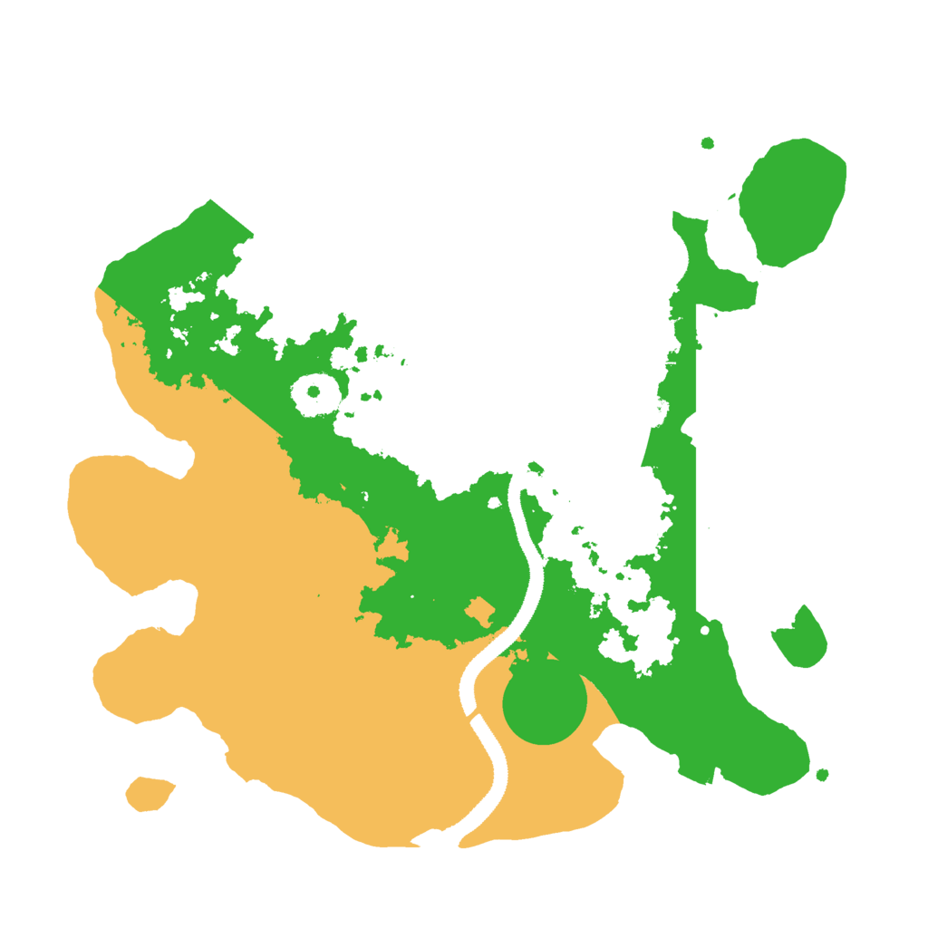 Biome Rust Map: Procedural Map, Size: 3000, Seed: 1503223088