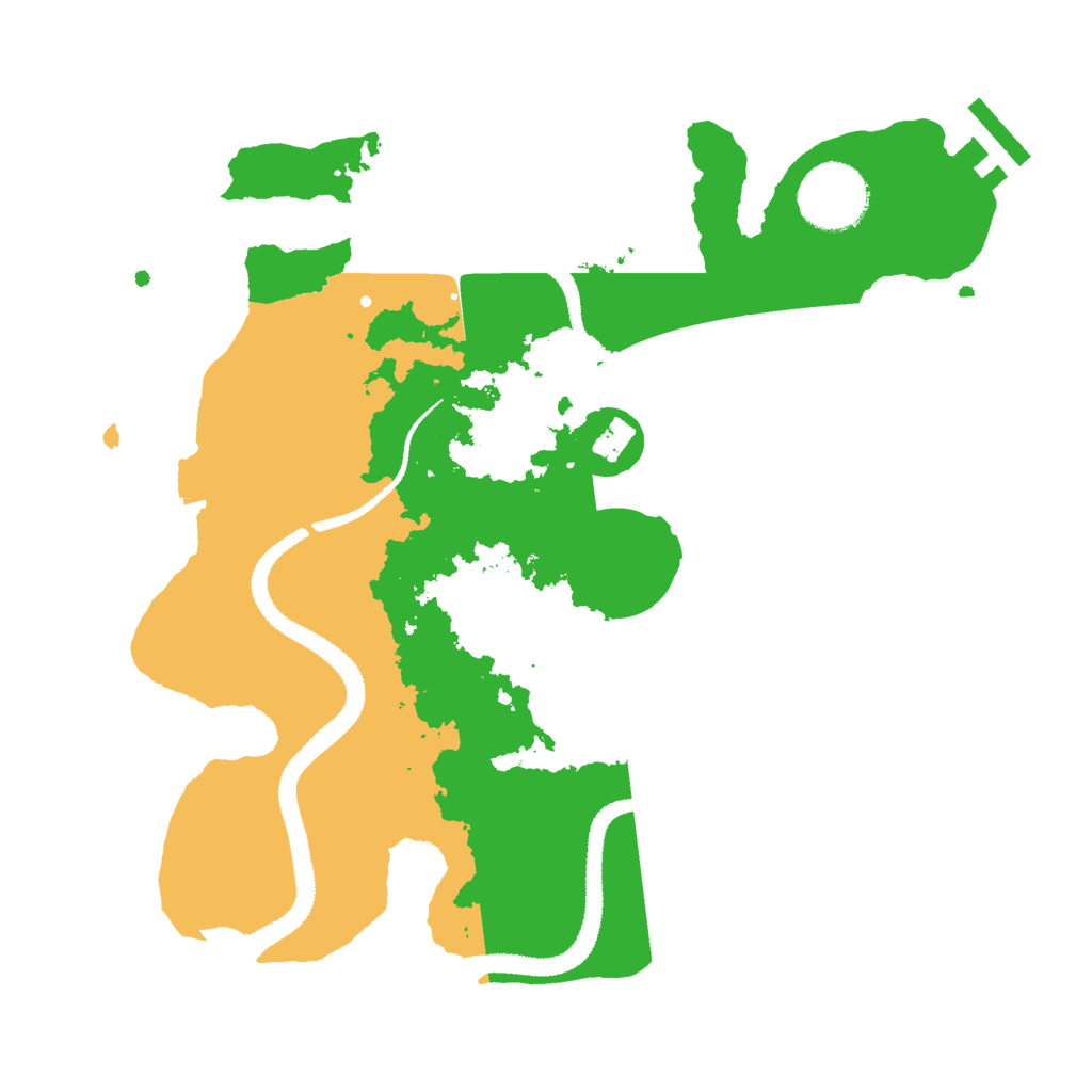 Biome Rust Map: Procedural Map, Size: 2800, Seed: 1659299164