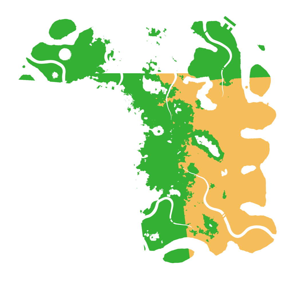Biome Rust Map: Procedural Map, Size: 4250, Seed: 682624313