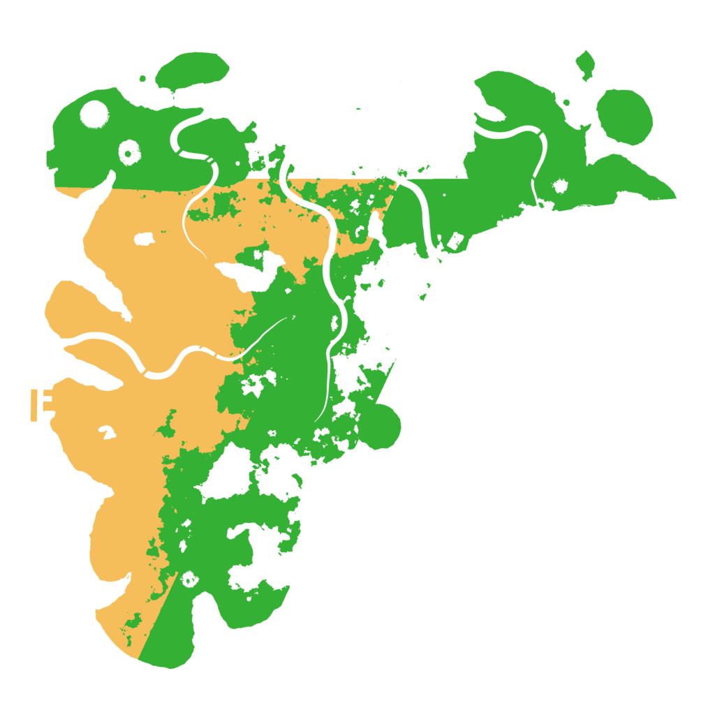 Biome Rust Map: Procedural Map, Size: 4500, Seed: 221594035