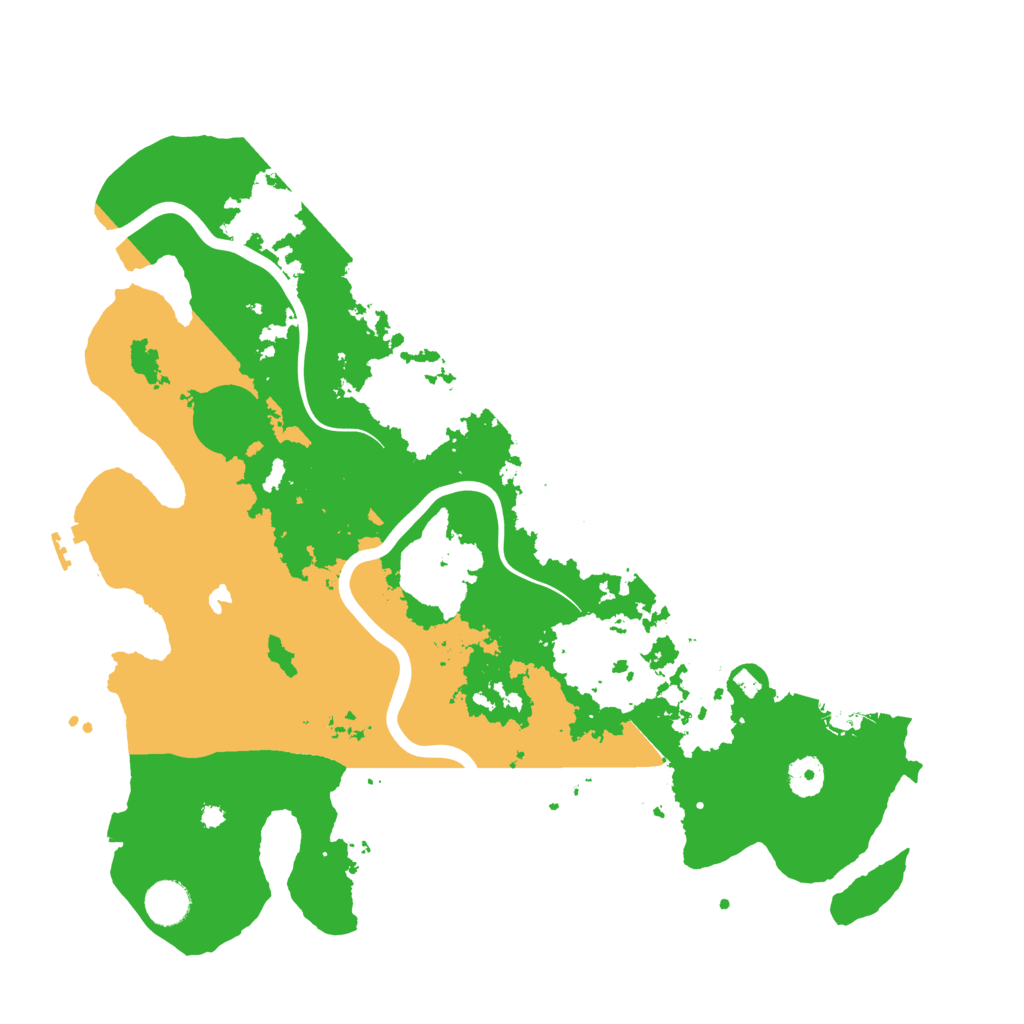 Biome Rust Map: Procedural Map, Size: 4000, Seed: 101913605