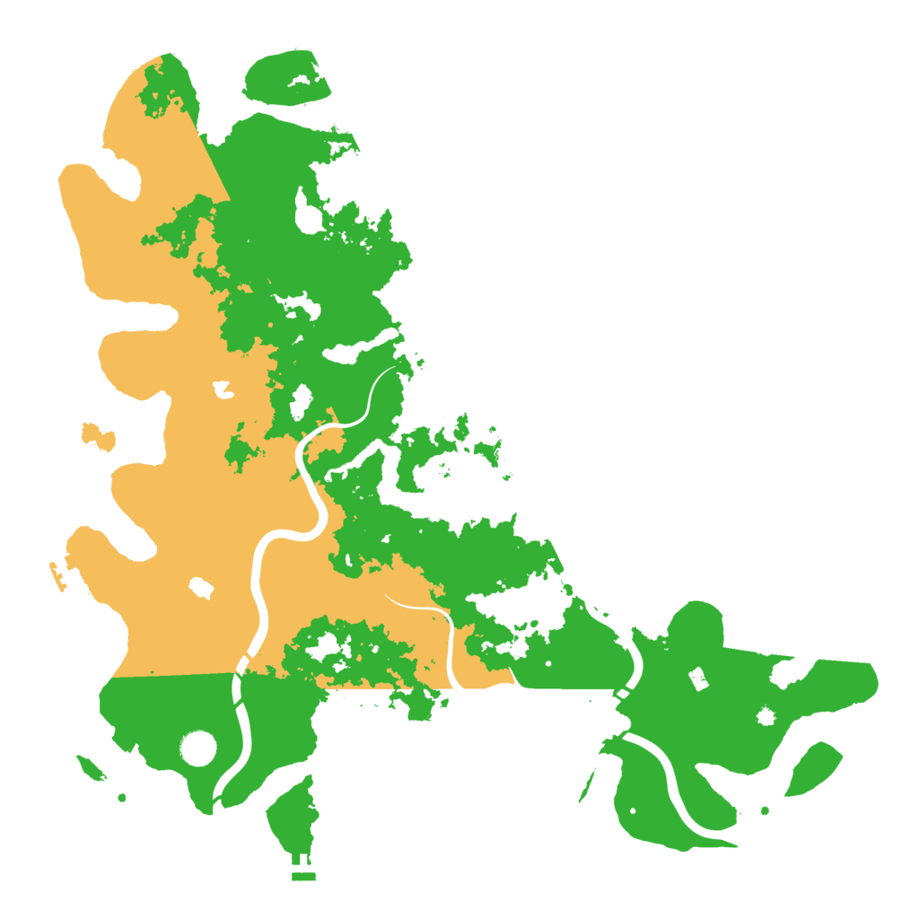 Biome Rust Map: Procedural Map, Size: 4500, Seed: 1778364540