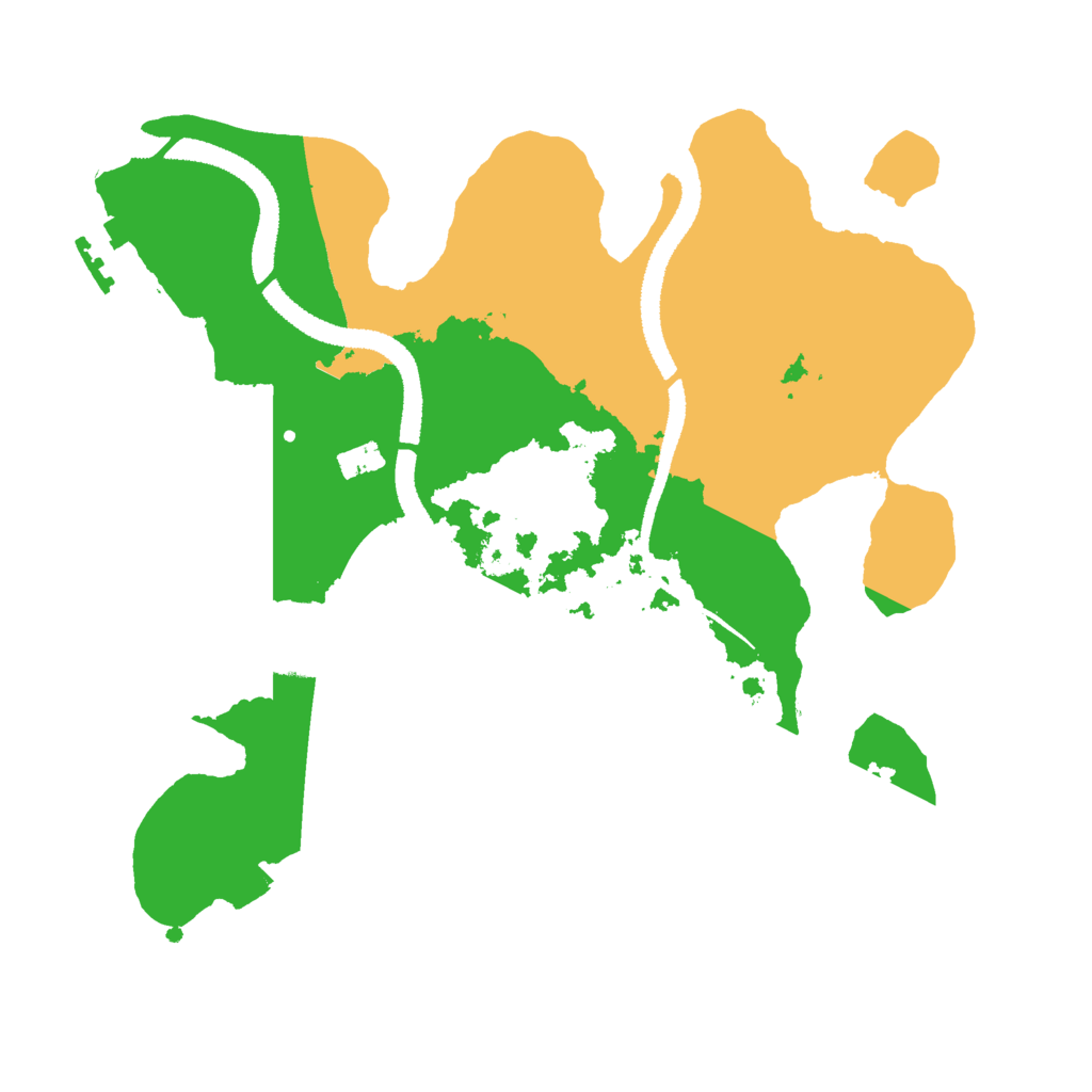 Biome Rust Map: Procedural Map, Size: 2700, Seed: 1308902196