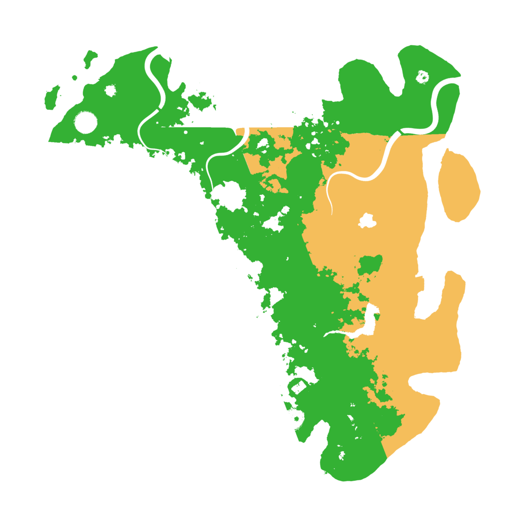 Biome Rust Map: Procedural Map, Size: 4000, Seed: 2469934