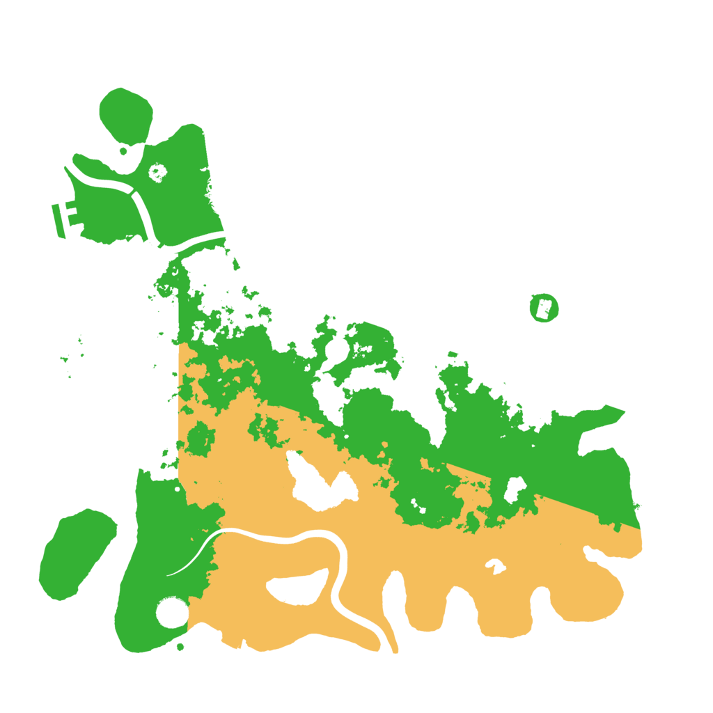 Biome Rust Map: Procedural Map, Size: 4000, Seed: 1461300188