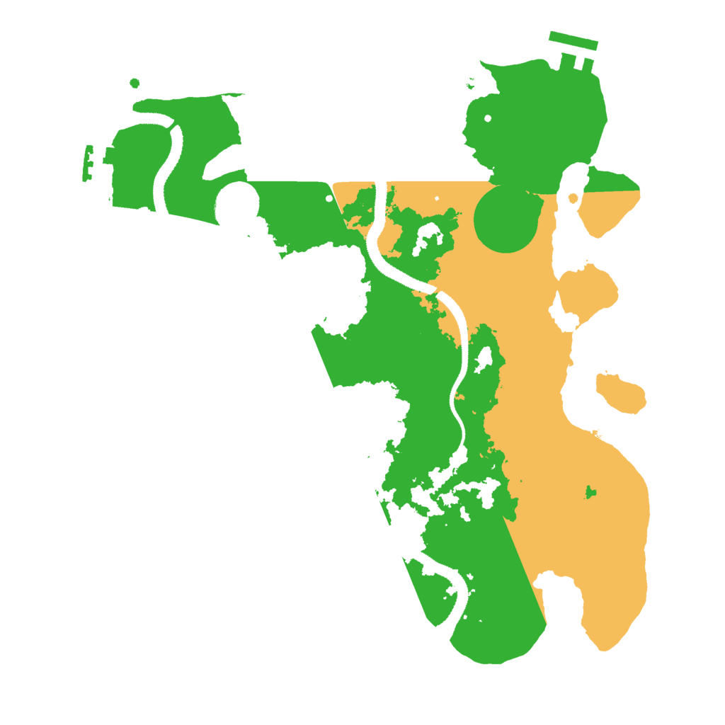 Biome Rust Map: Procedural Map, Size: 3000, Seed: 134324