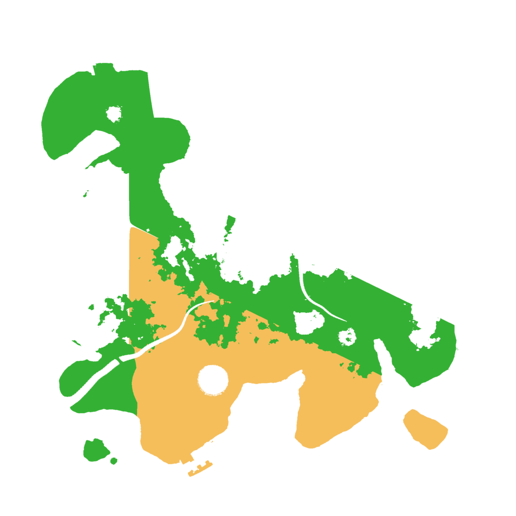 Biome Rust Map: Procedural Map, Size: 3000, Seed: 864286169