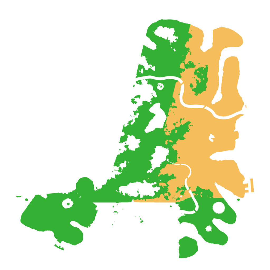 Biome Rust Map: Procedural Map, Size: 4000, Seed: 1871687235