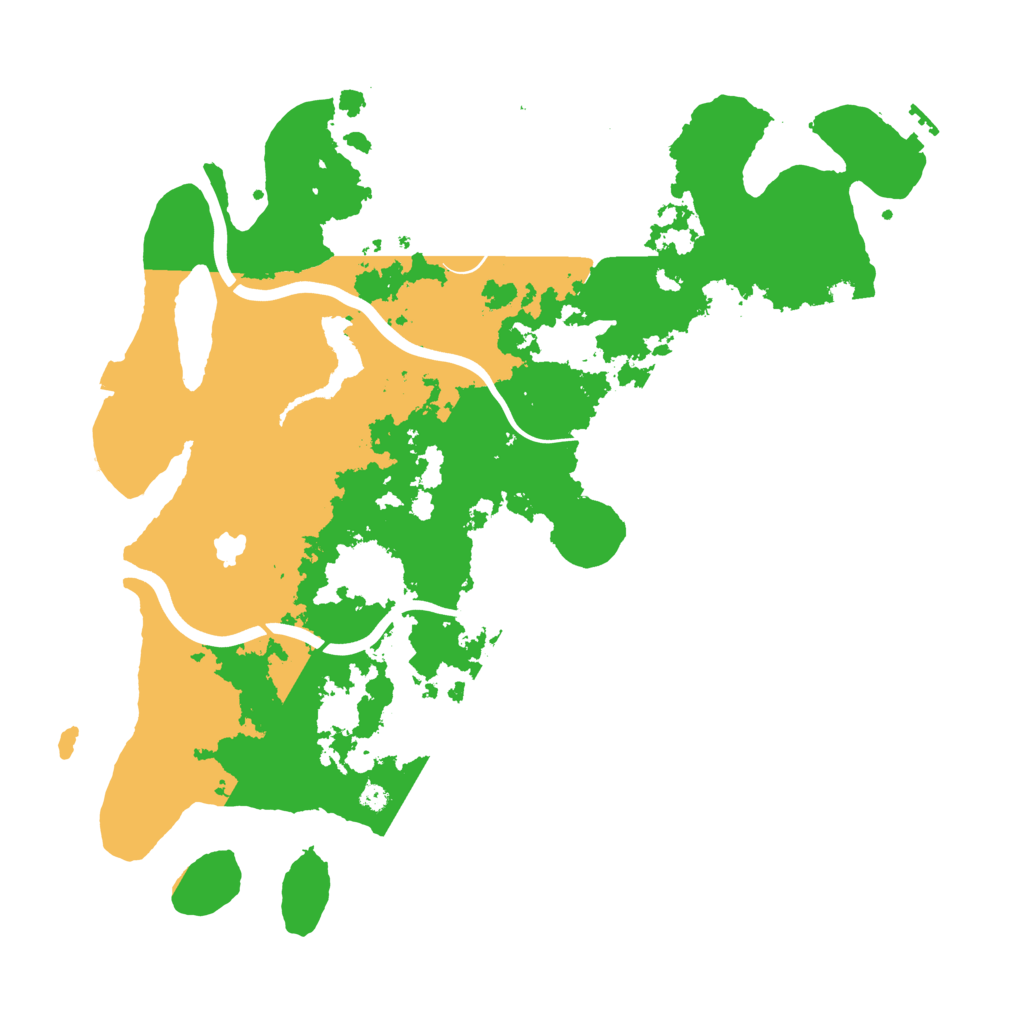 Biome Rust Map: Procedural Map, Size: 4000, Seed: 612969499