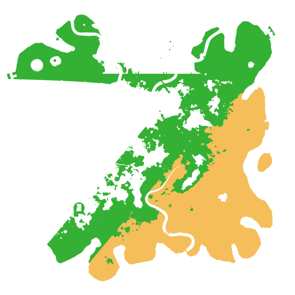 Biome Rust Map: Procedural Map, Size: 4250, Seed: 384780082