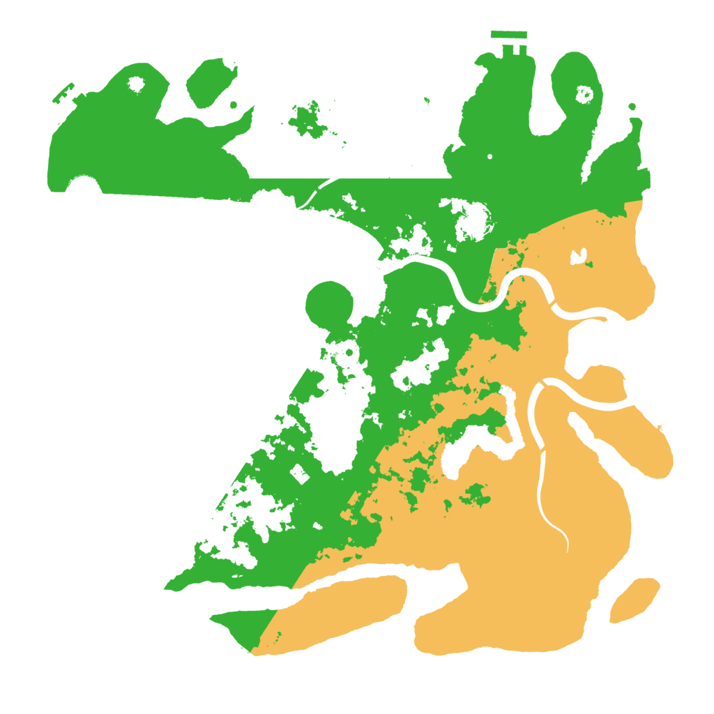Biome Rust Map: Procedural Map, Size: 4000, Seed: 1963938241