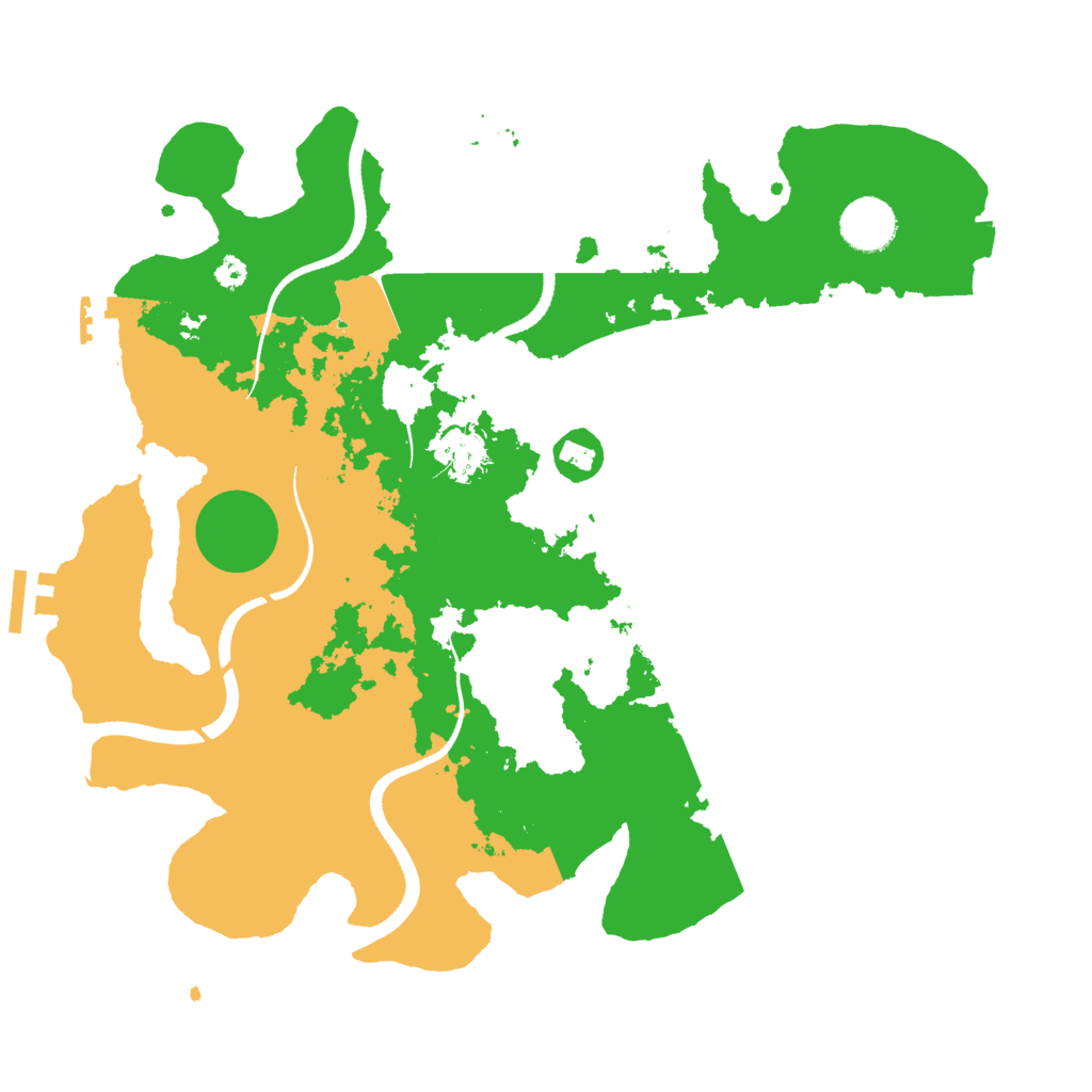 Biome Rust Map: Procedural Map, Size: 3500, Seed: 1348202134