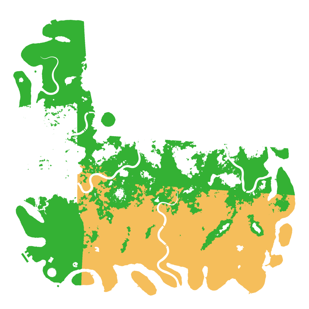 Biome Rust Map: Procedural Map, Size: 6000, Seed: 9856475