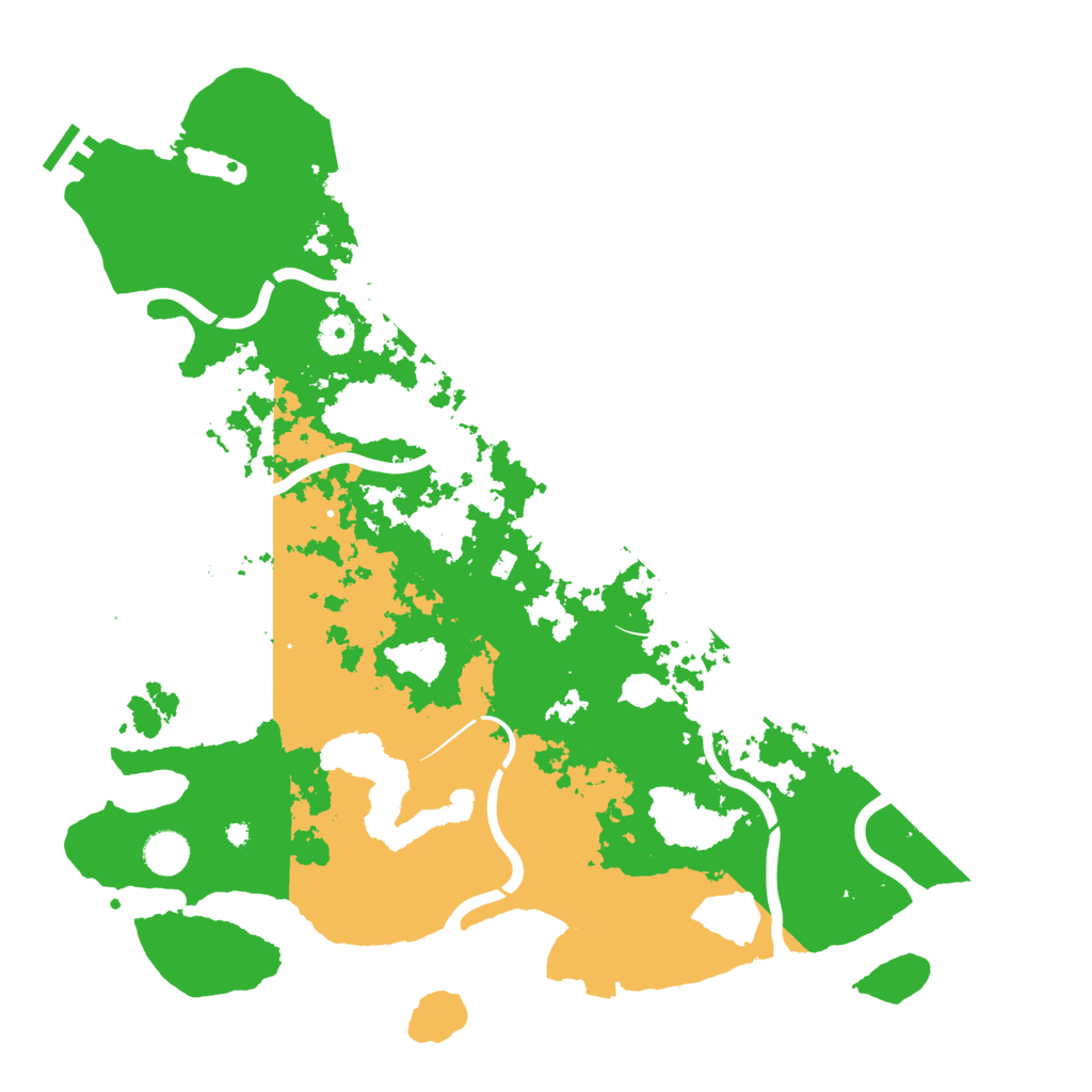 Biome Rust Map: Procedural Map, Size: 4250, Seed: 2083538223