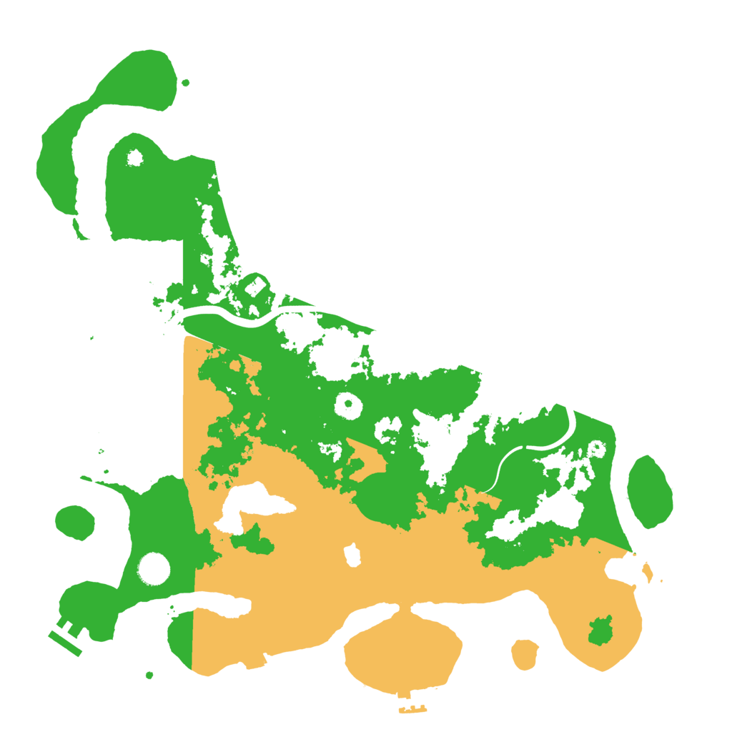 Biome Rust Map: Procedural Map, Size: 4000, Seed: 911224