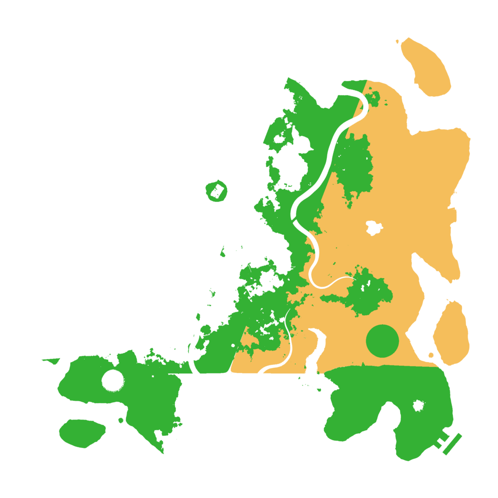 Biome Rust Map: Procedural Map, Size: 4000, Seed: 84731