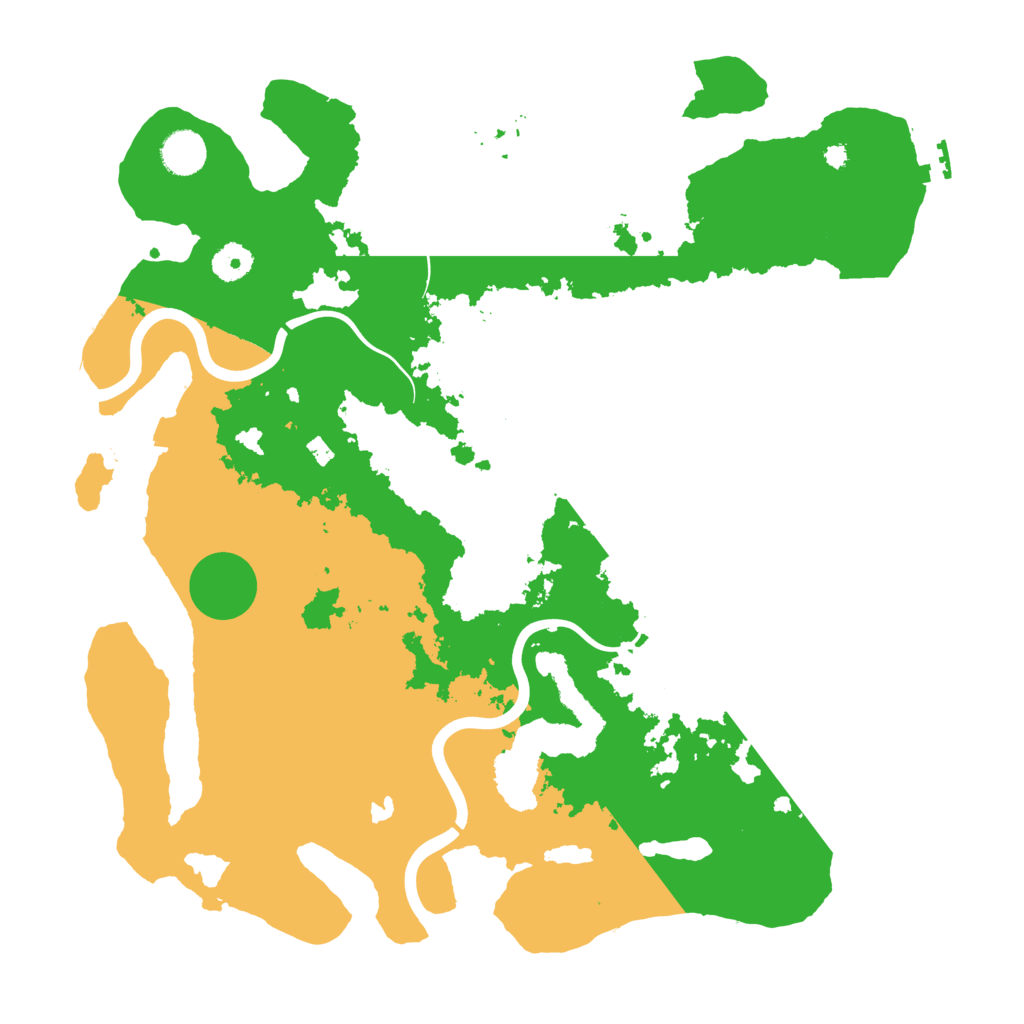 Biome Rust Map: Procedural Map, Size: 4000, Seed: 741582693