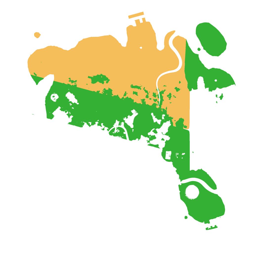 Biome Rust Map: Procedural Map, Size: 3250, Seed: 560848310