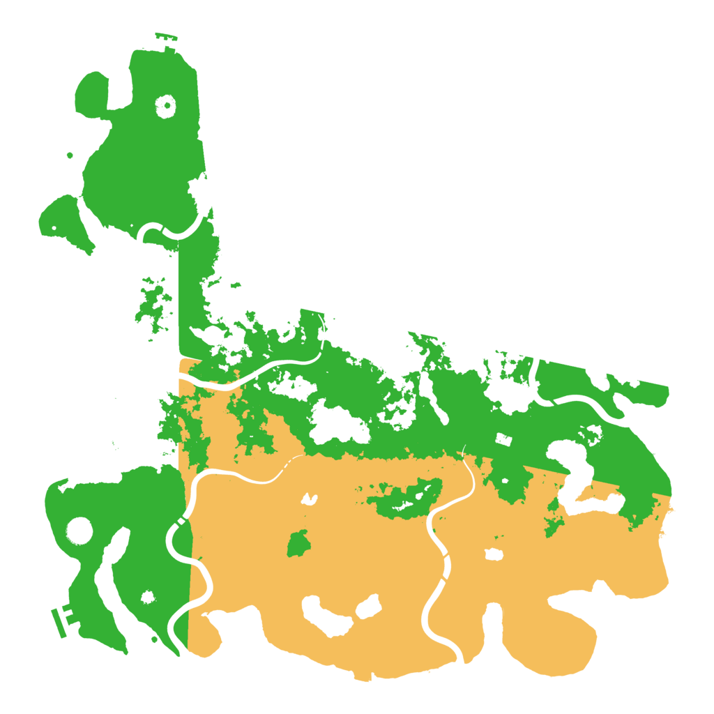Biome Rust Map: Procedural Map, Size: 4800, Seed: 387777859