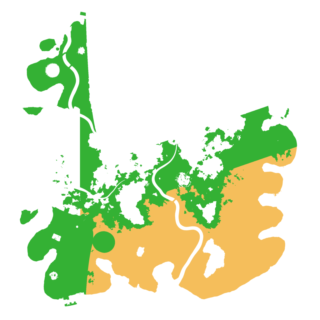 Biome Rust Map: Procedural Map, Size: 4000, Seed: 20262226