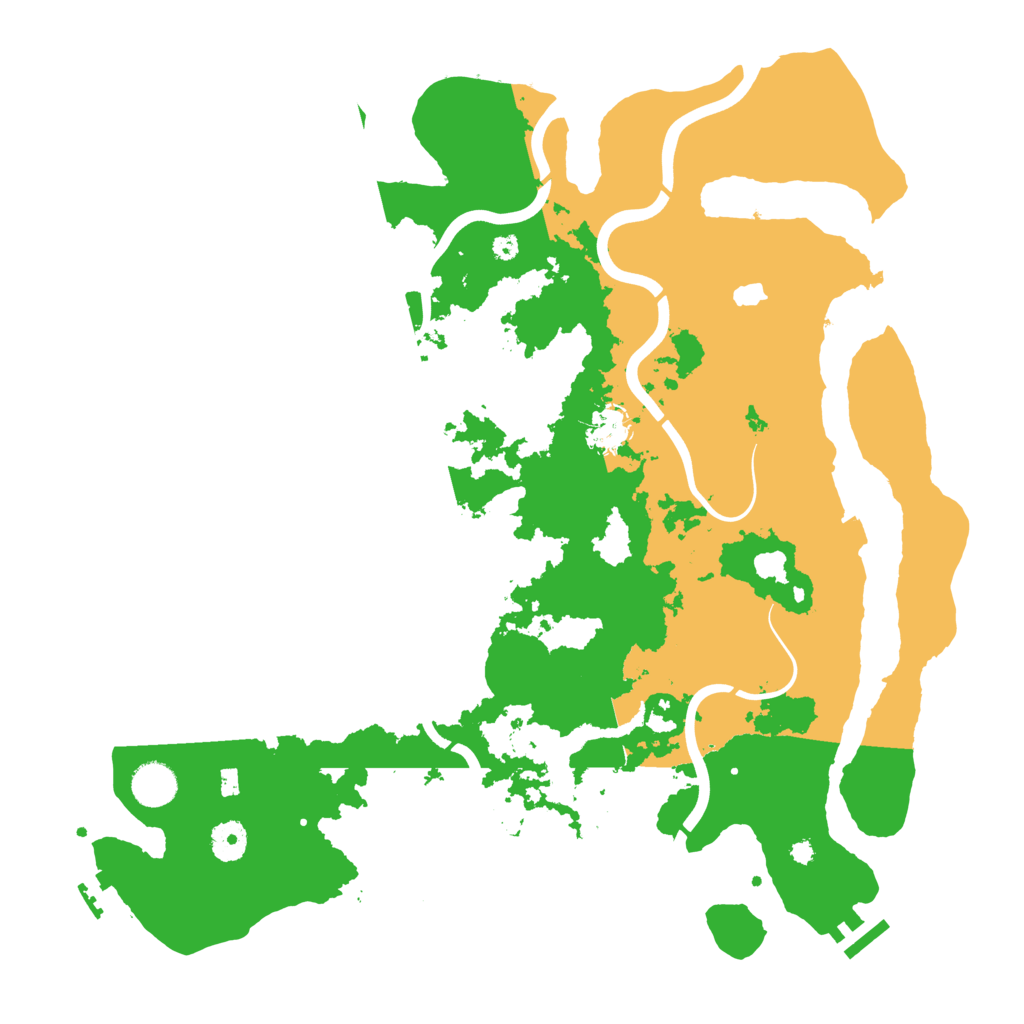 Biome Rust Map: Procedural Map, Size: 4000, Seed: 1065736074