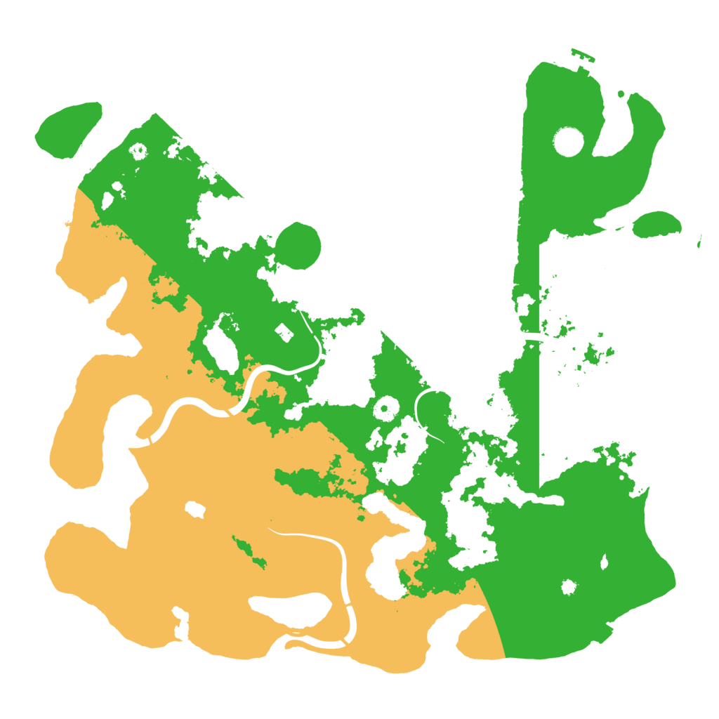 Biome Rust Map: Procedural Map, Size: 4250, Seed: 219547639