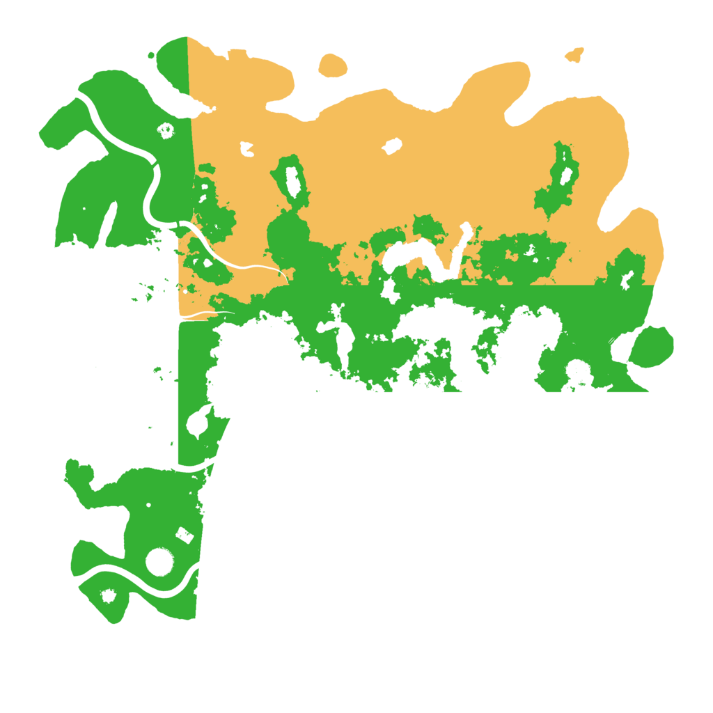 Biome Rust Map: Procedural Map, Size: 4500, Seed: 1104767222