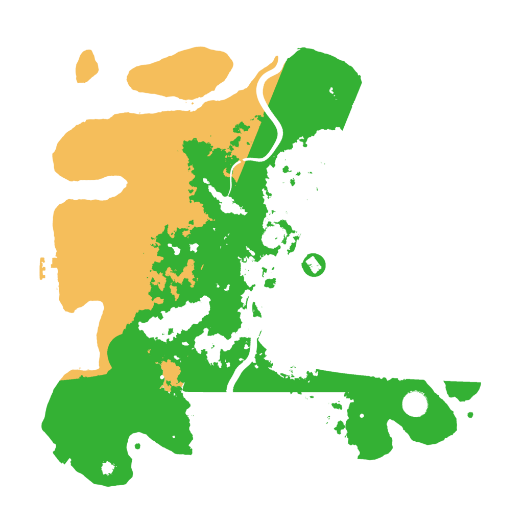 Biome Rust Map: Procedural Map, Size: 3600, Seed: 1430028639