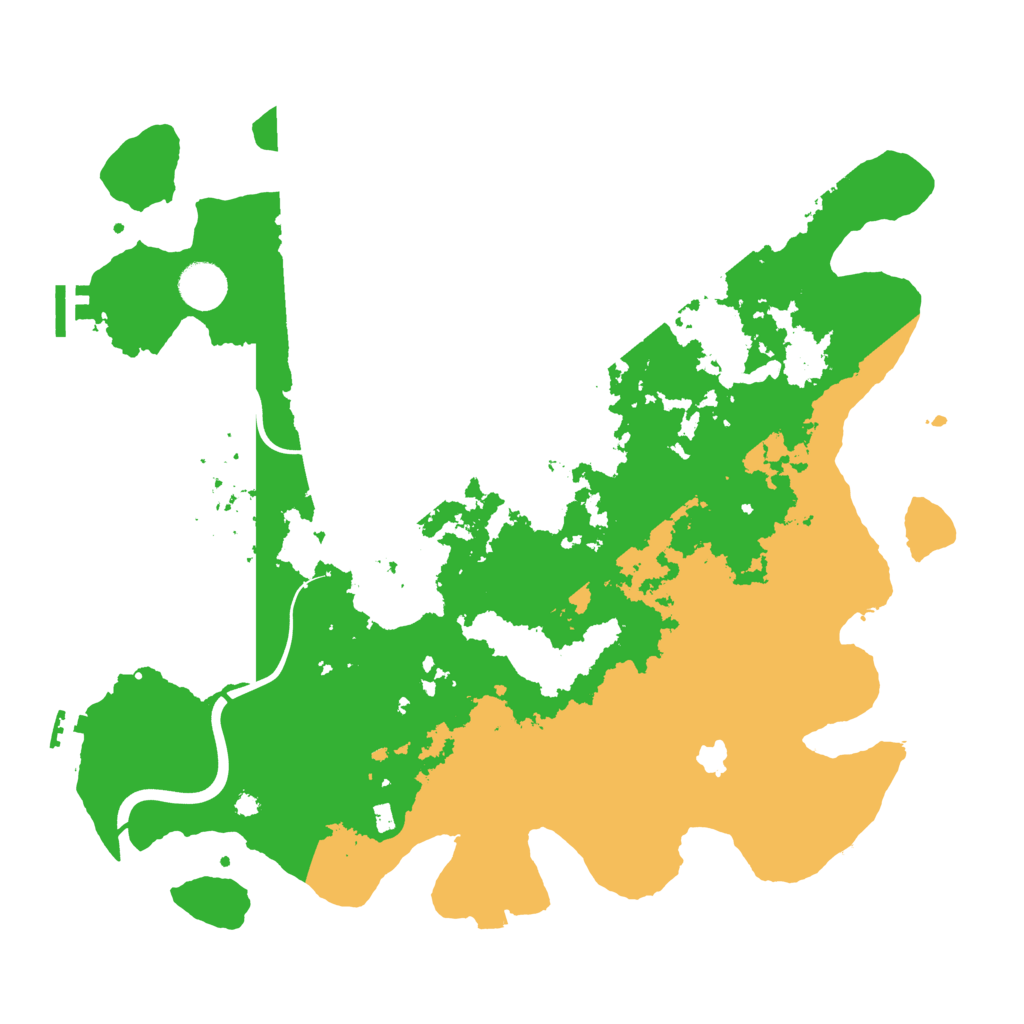 Biome Rust Map: Procedural Map, Size: 4000, Seed: 84588390