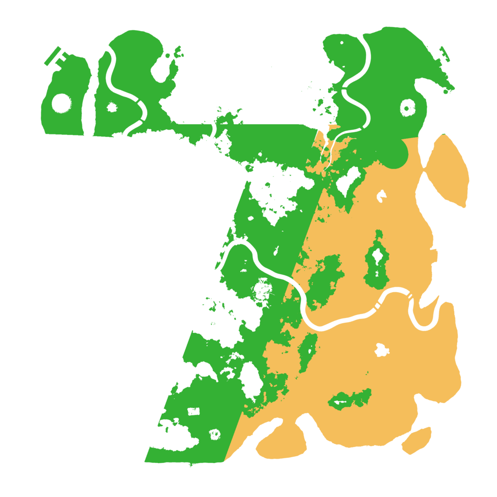 Biome Rust Map: Procedural Map, Size: 4500, Seed: 270